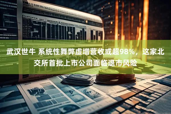 武汉世牛 系统性舞弊虚增营收或超98%，这家北交所首批上市公司面临退市风险