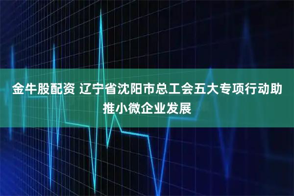 金牛股配资 辽宁省沈阳市总工会五大专项行动助推小微企业发展