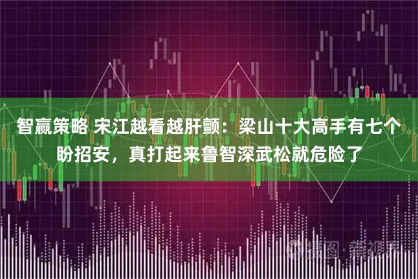 智赢策略 宋江越看越肝颤：梁山十大高手有七个盼招安，真打起来鲁智深武松就危险了